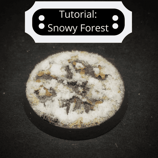 Tutorial Snowy Forest Base