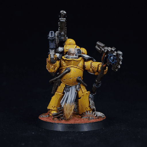 Tutorial Yellow Space Marine Armor II